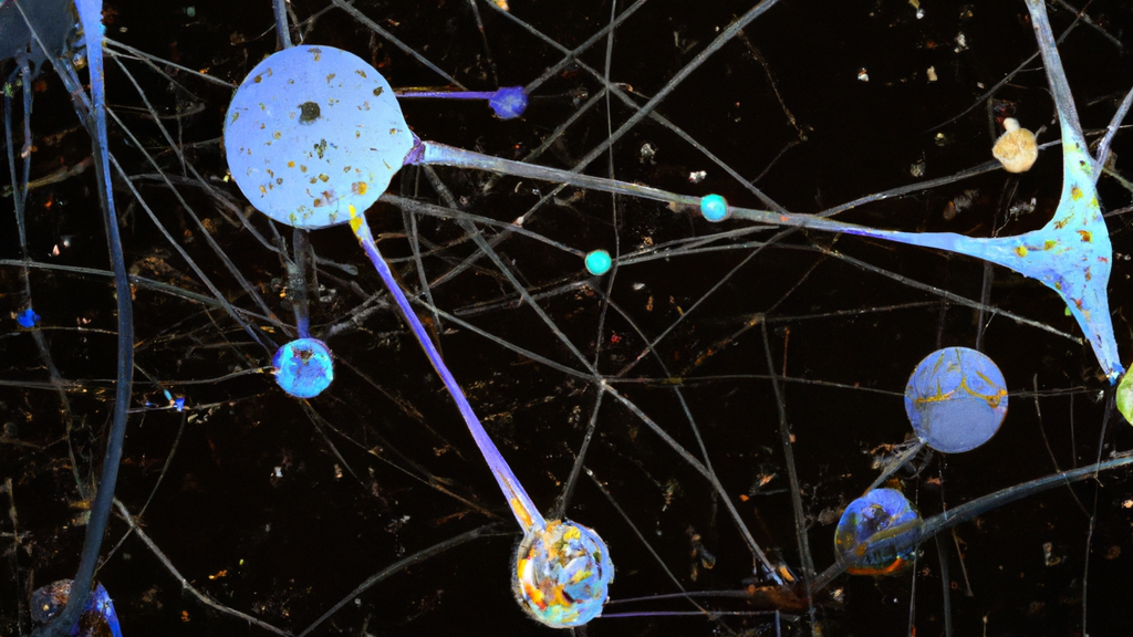 Neural Networks and Neurons by Dall-E 2